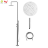 Watermark-ducha exterior de acero inoxidable 316L, mezclador de ducha exterior para jardín y playa, ducha independiente para piscina 