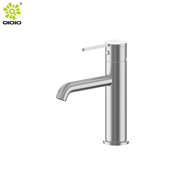 2021 nuevo producto 304 grifo de lavabo de baño mixto frío caliente de acero inoxidable