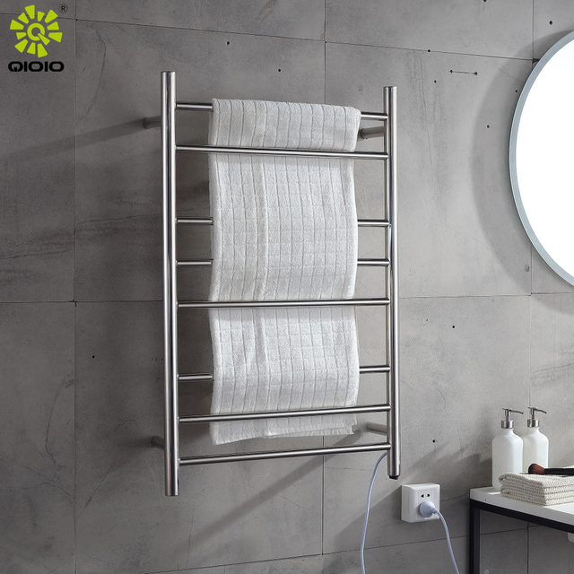 Venta caliente de la fábrica de Kaiping, calentador de baño, radiador de toalla eléctrico, calentador de agua caliente de acero inoxidable 304, estante para secado de toallas